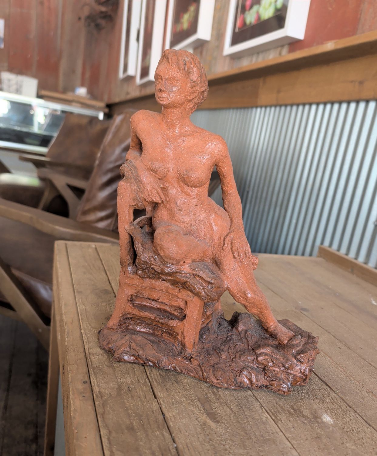 Seated lady