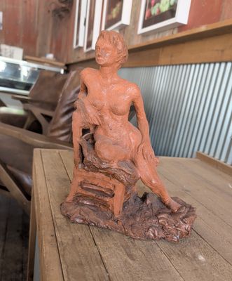 Seated lady