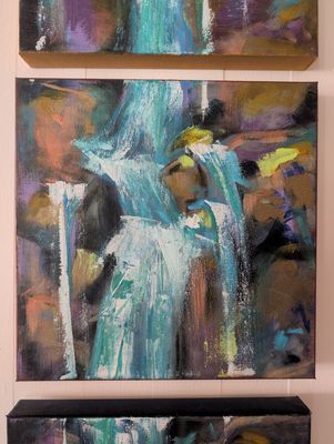 Waters Break_14"x14"_Original