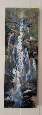 Force of the Fall_12"x36"_Original