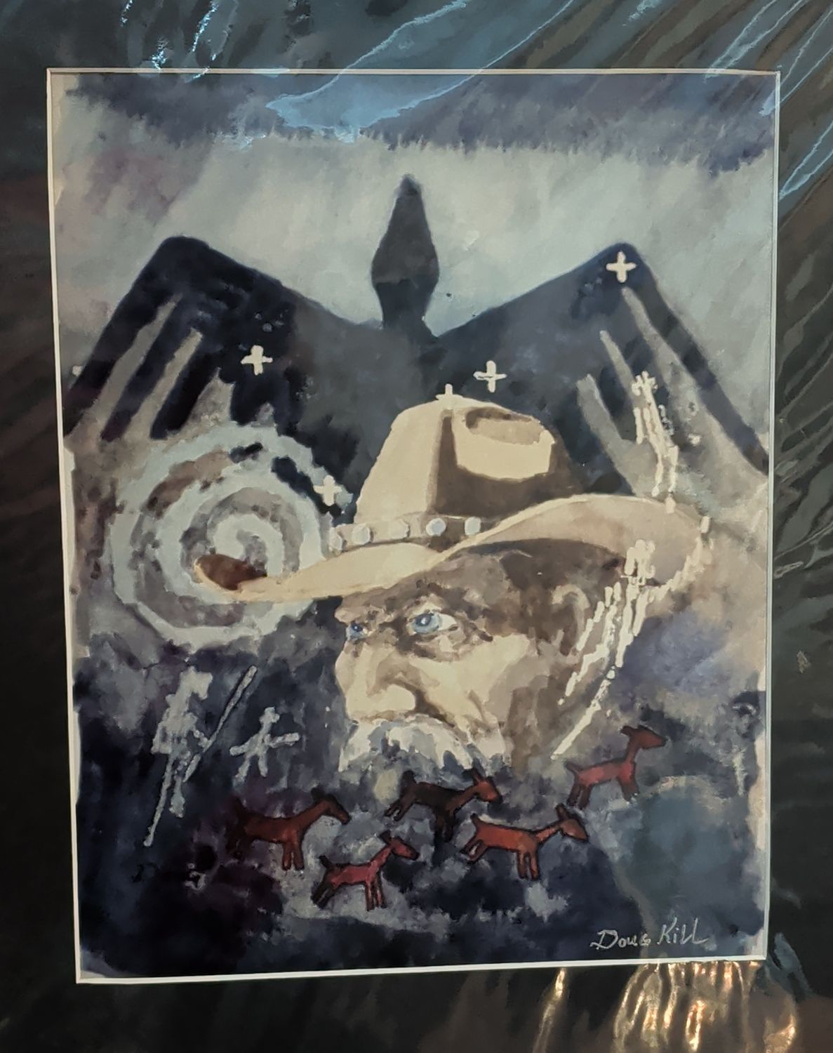 Doug Kill print from an original watercolor painting