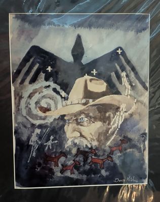Doug Kill print from an original watercolor painting