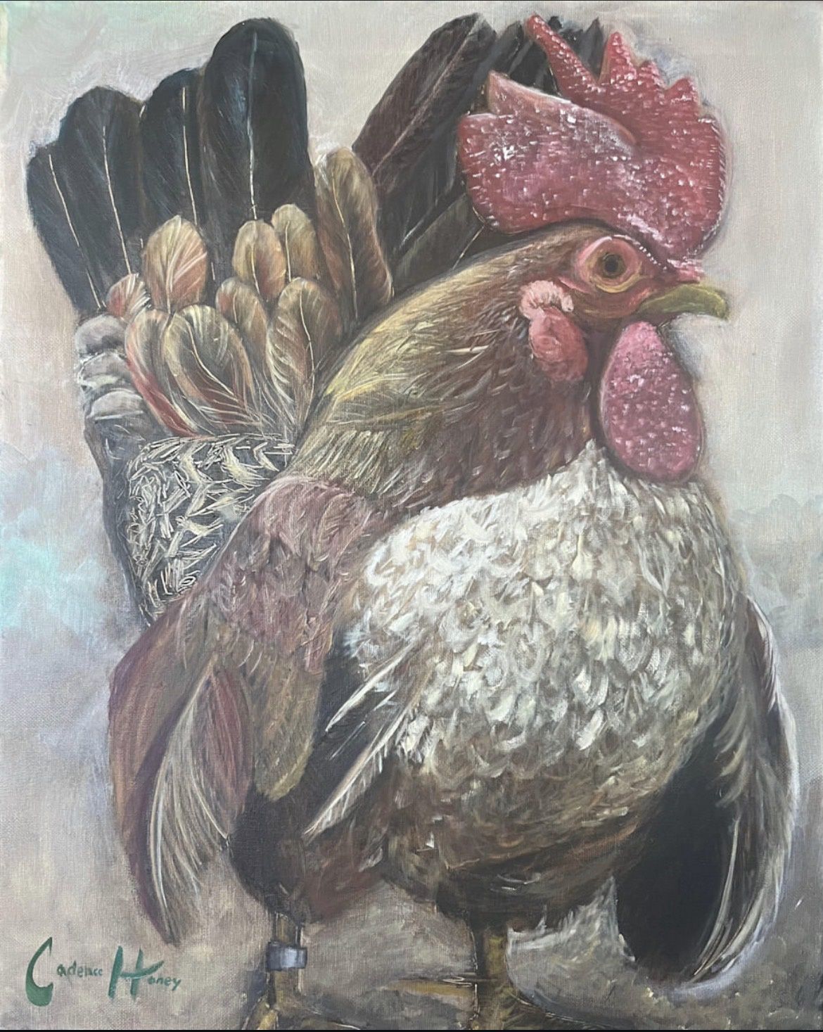 Rooster's Call: A New Beginning_10"x12"_Print