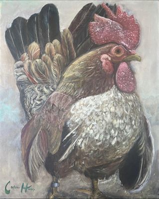 Rooster's Call: A New Beginning_10"x12"_Print