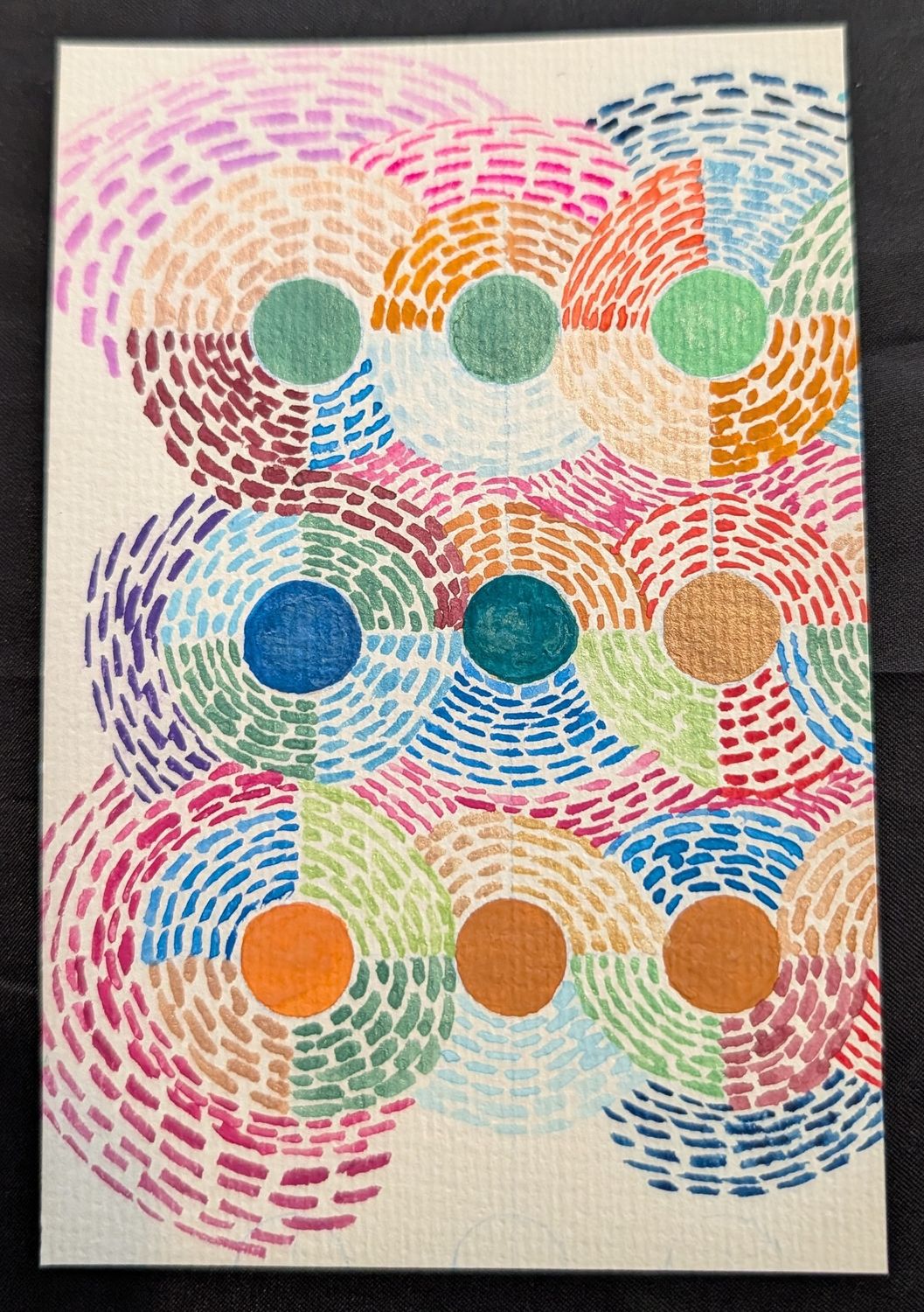 Original Watercolor Flat Card 2