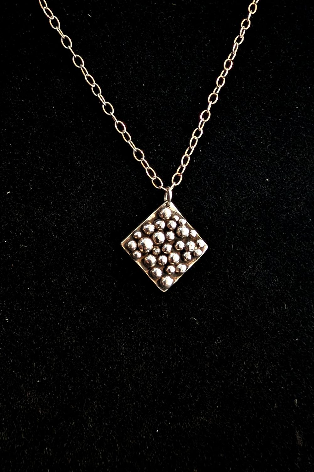 Sterling Silver Pendent   Necklace