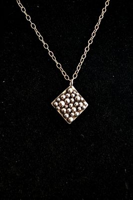 Sterling Silver Pendent   Necklace