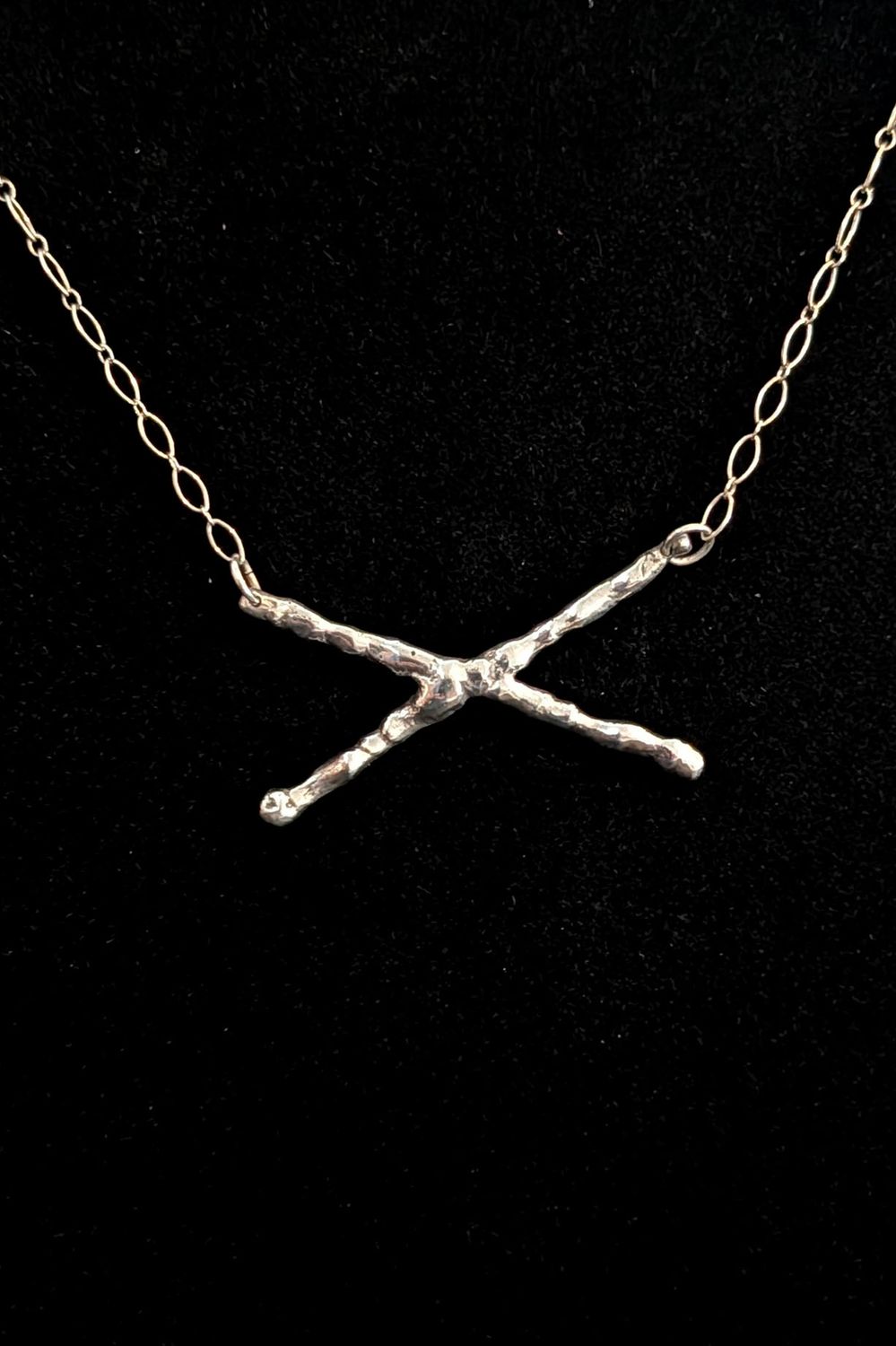 X pendent Necklace