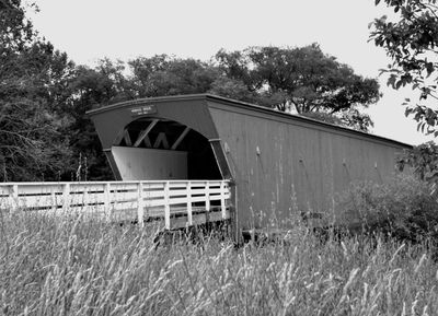 Hogback Bridge 5"x7" B&amp;W priint