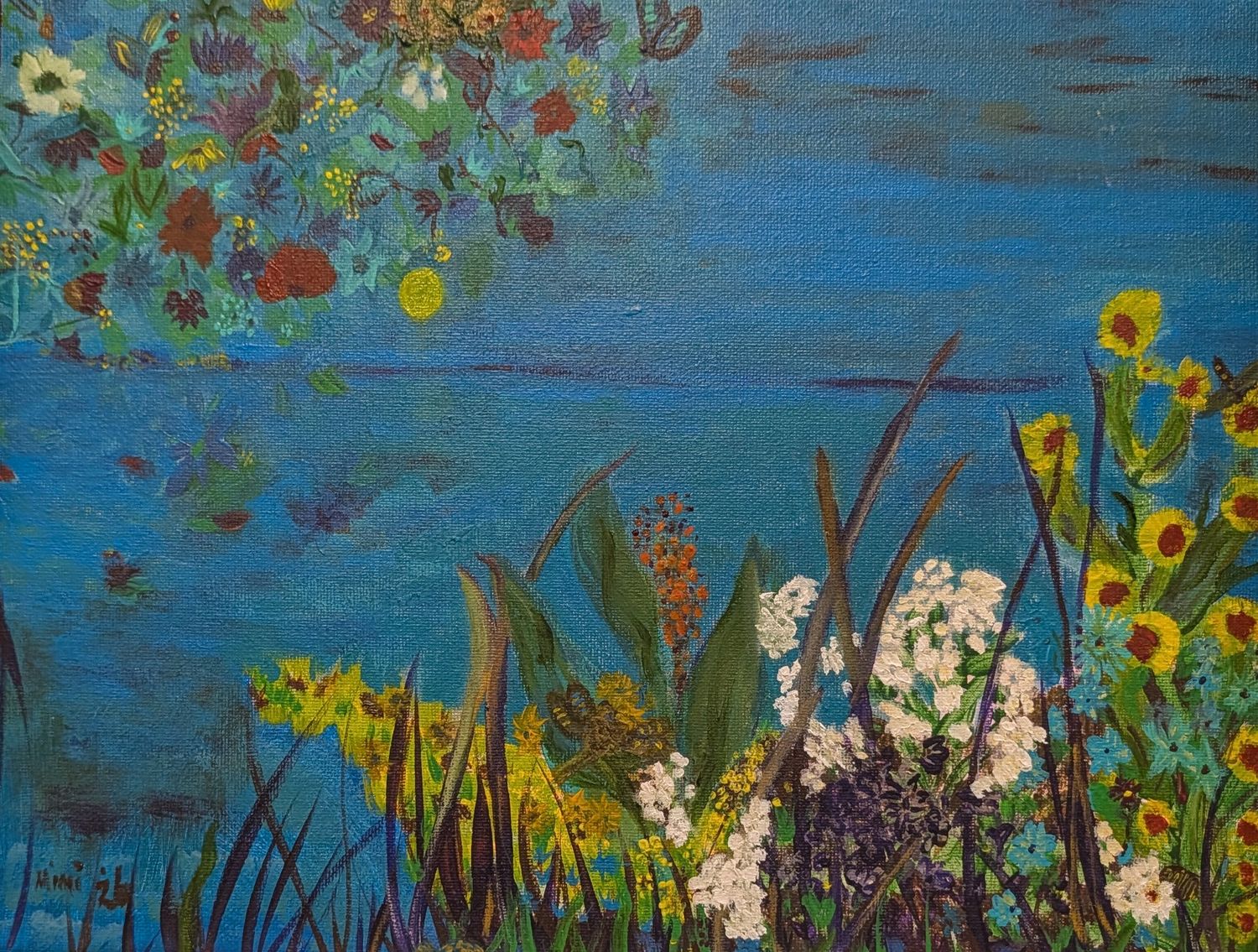 Giclee Flowers Print
