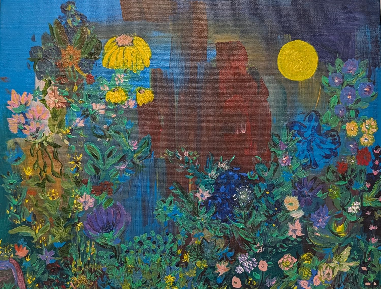Giclee Print 7"x 5.5"  Flower Moon