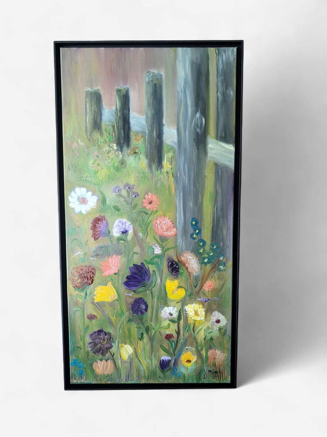 Fence and Flowers