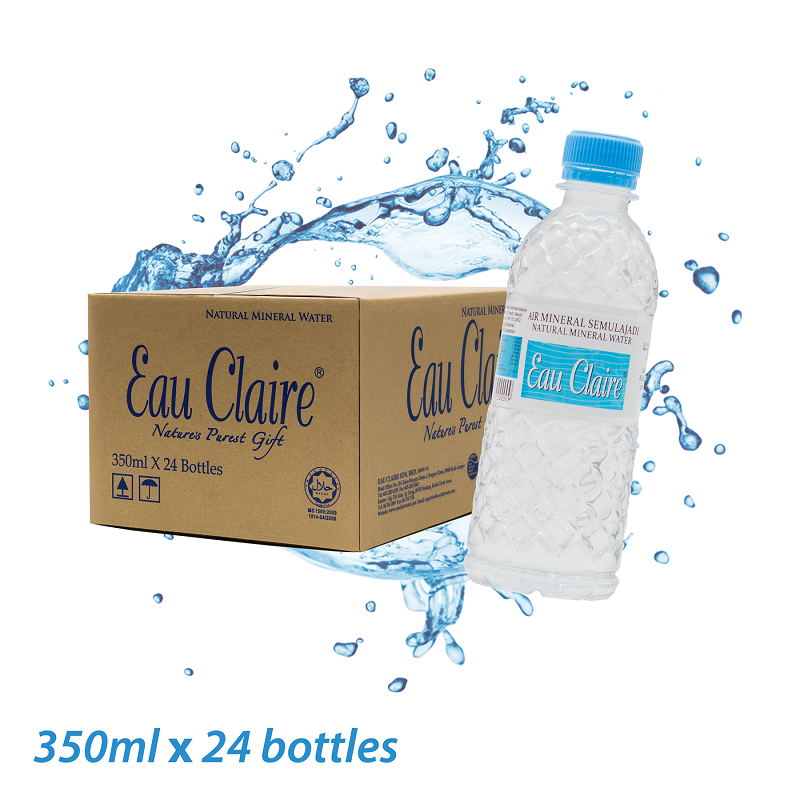 EAU CLAIRE 350ml x 24 bottles