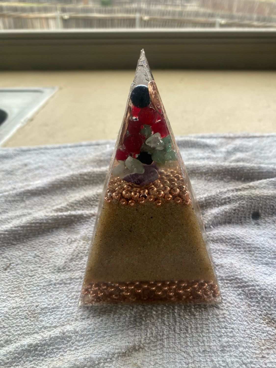 Consecrated Orgonite Pyramid