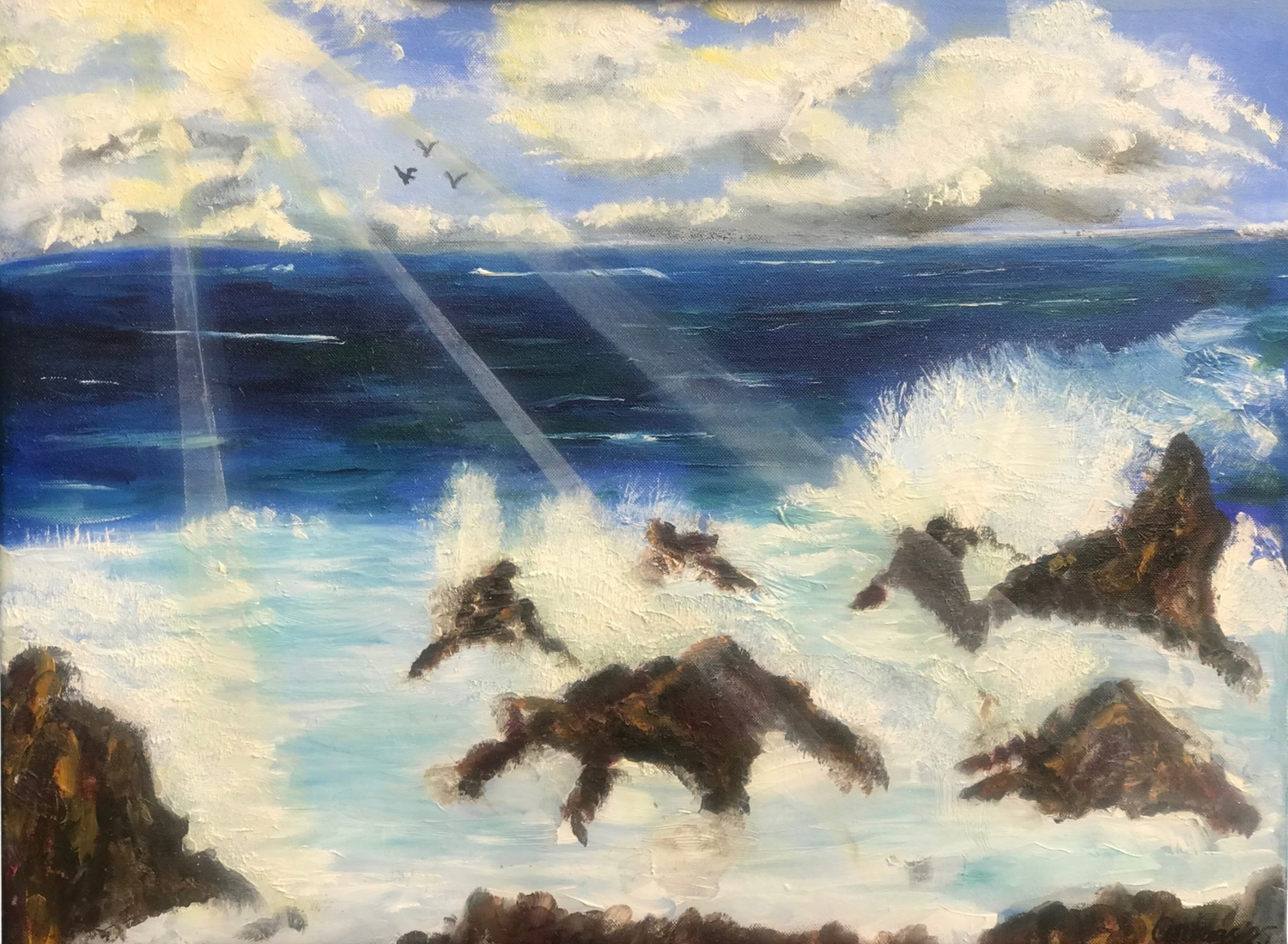 A windy day