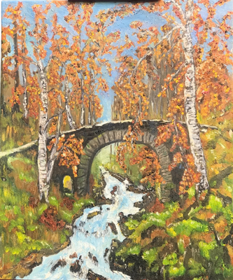 bridge in the forest