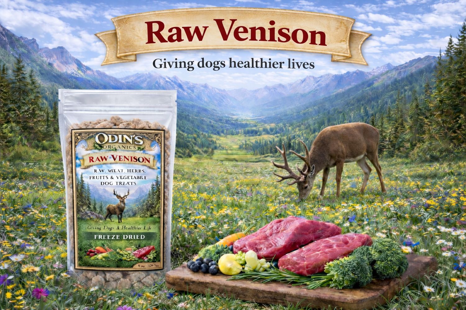Freeze Dried Raw Venison