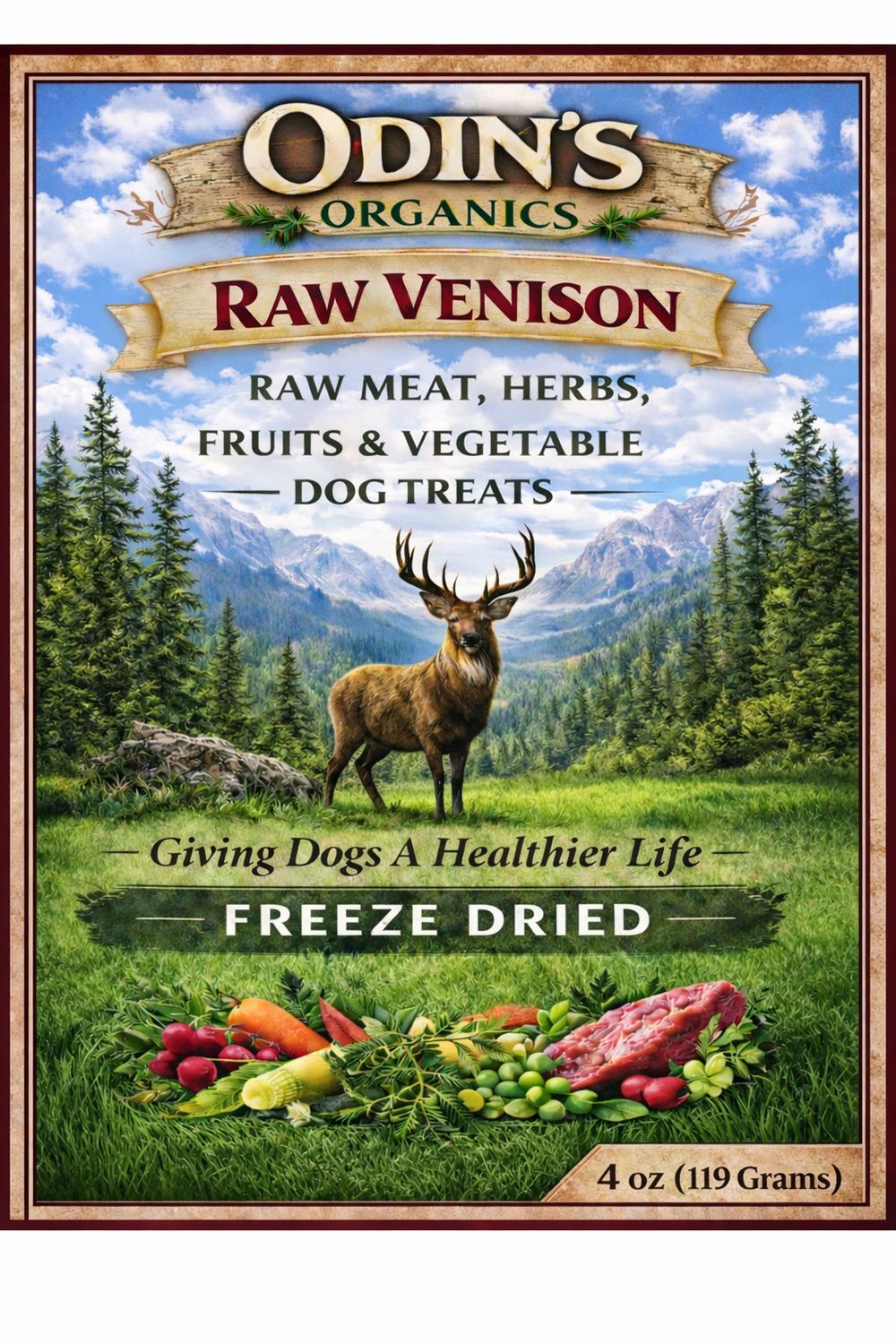 Freeze Dried Raw Venison