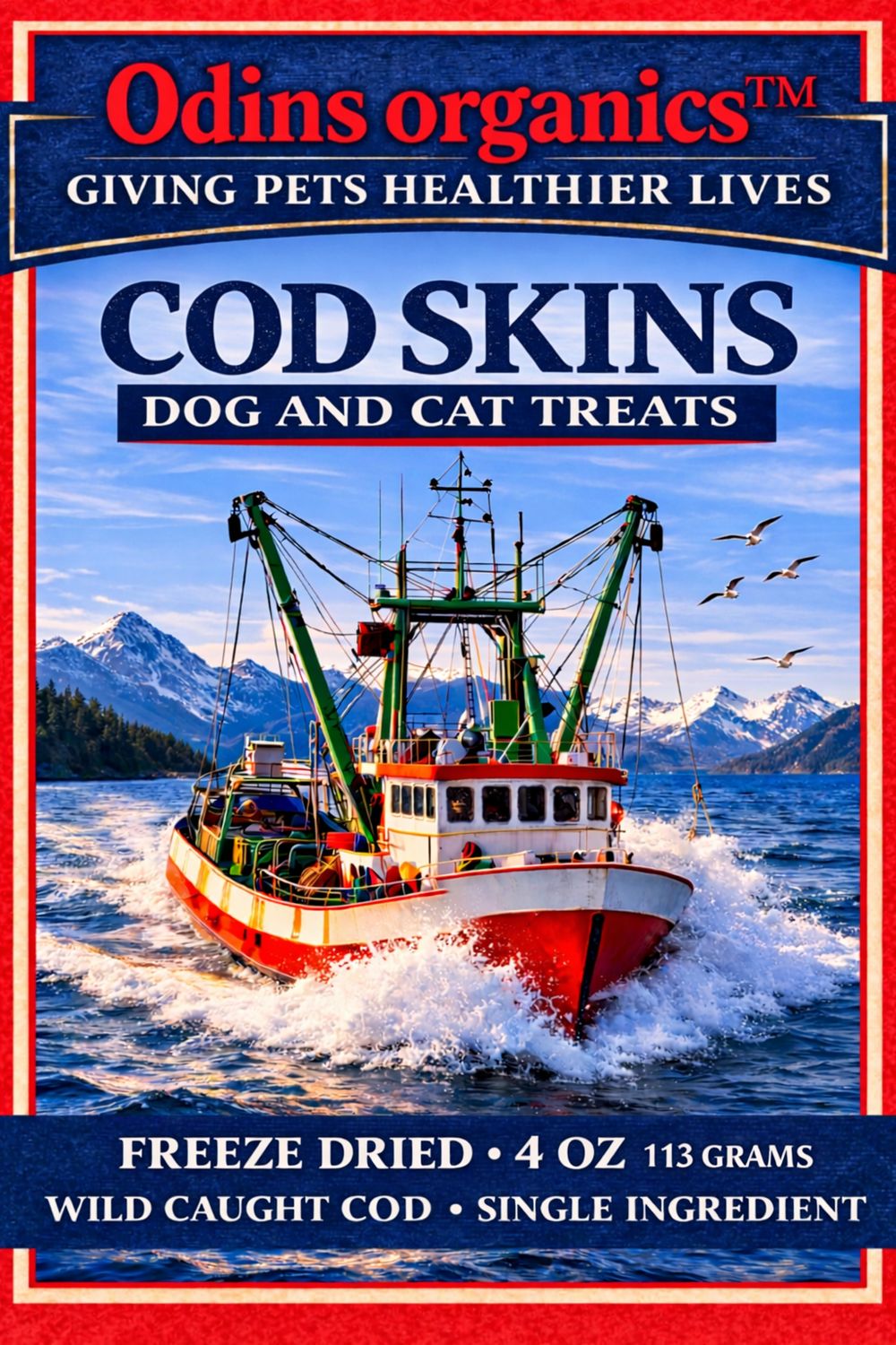 Wild caught Alaskan Cod