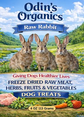 Freeze Dried Raw Rabbit