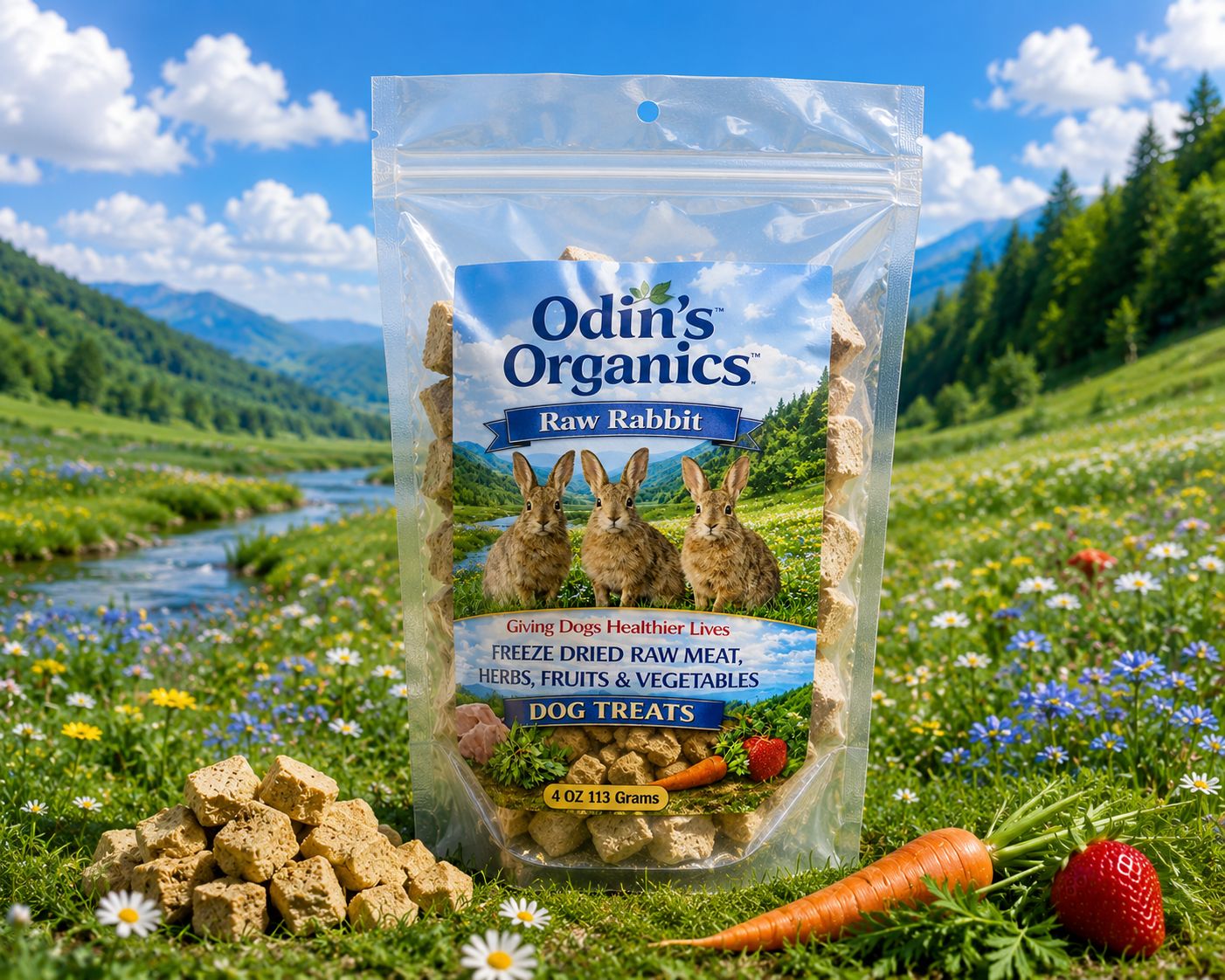 Freeze Dried Raw Rabbit
