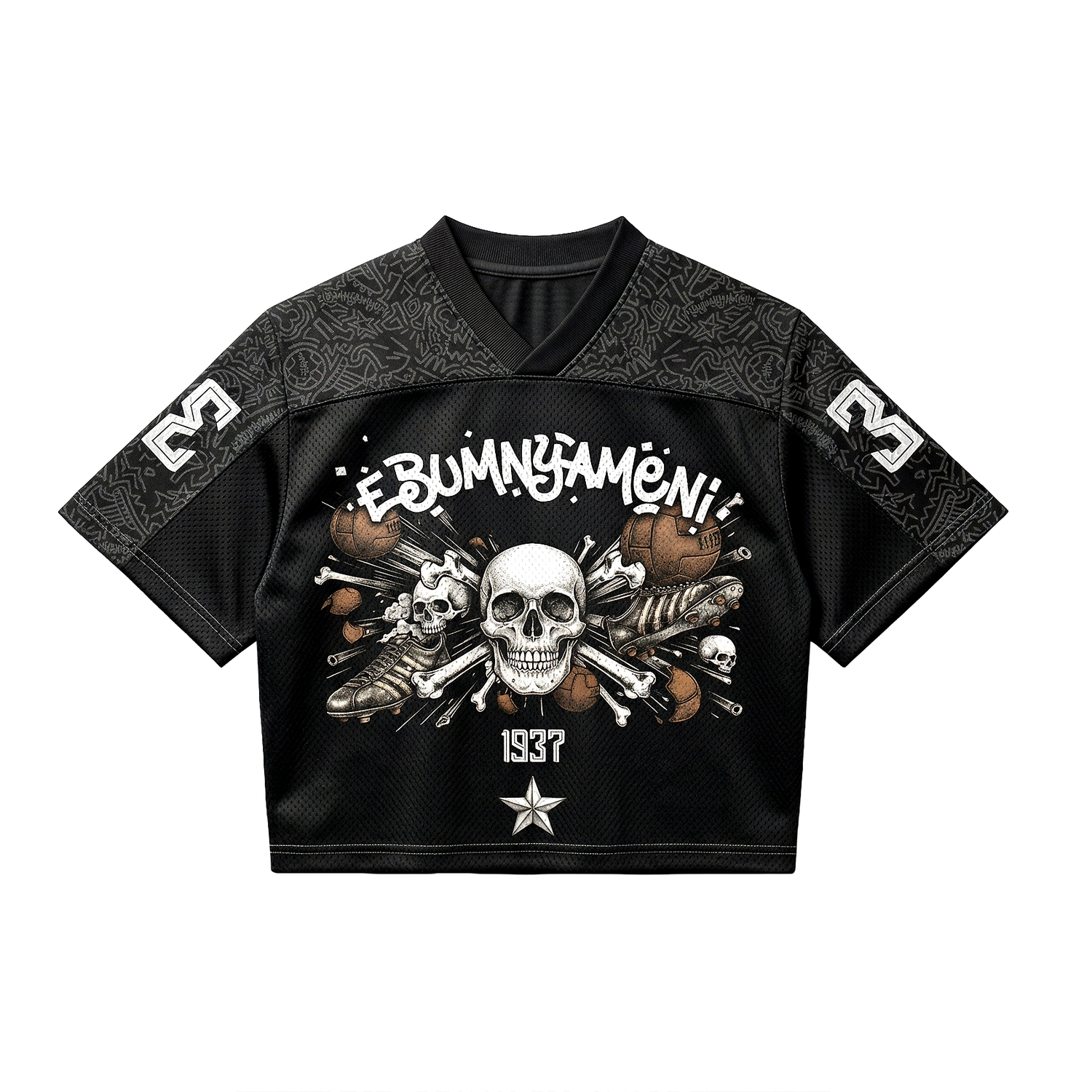 The Ebumnyameni ’37 Cropped Jersey | Blackout Edition