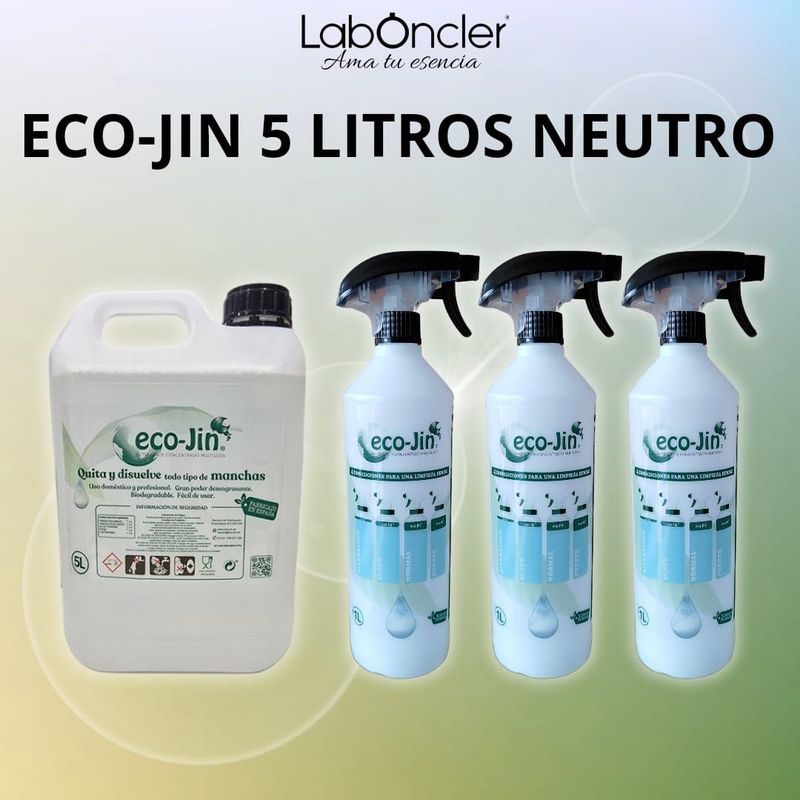 EcoJin de 5L Neutro con difusor