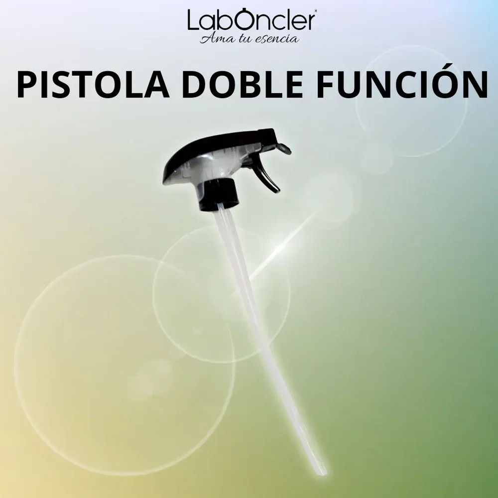 Pistola pulverizadora doble función