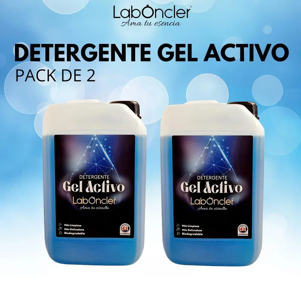 Pack doble Detergente Gel Activo Pack doble Detergente Gel Activo