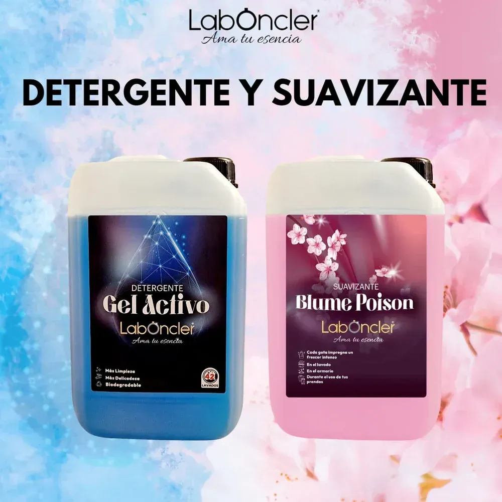 Pack Detergente Gel Activo + Suavizante Blume Poison