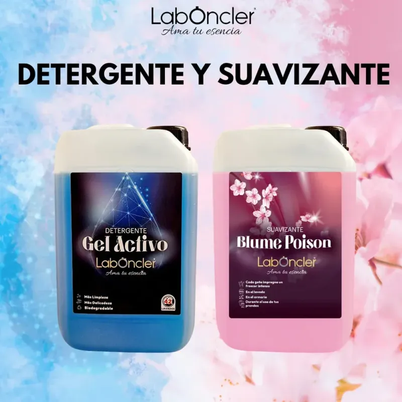 Pack Detergente Gel Activo + Suavizante Blume Poison