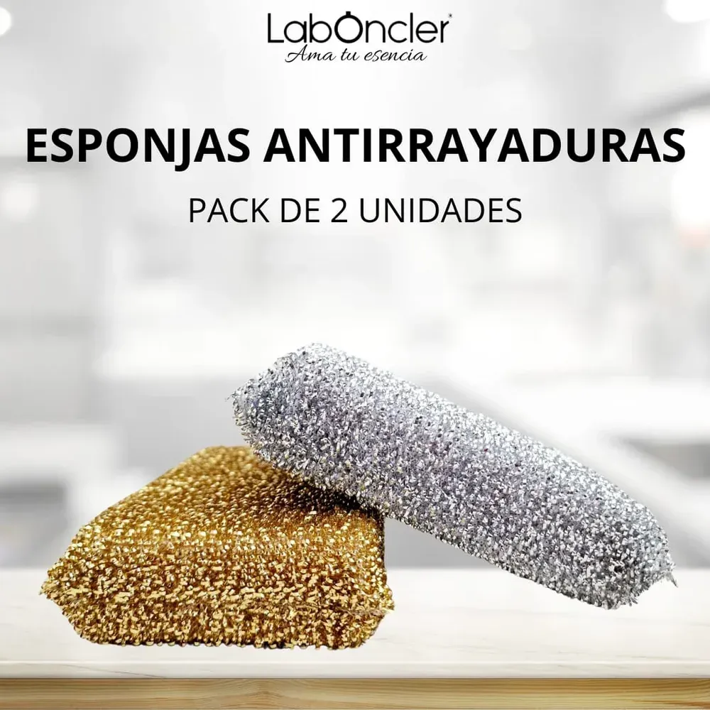 Esponjas Antirrayaduras (Pack de 2 Unidades)