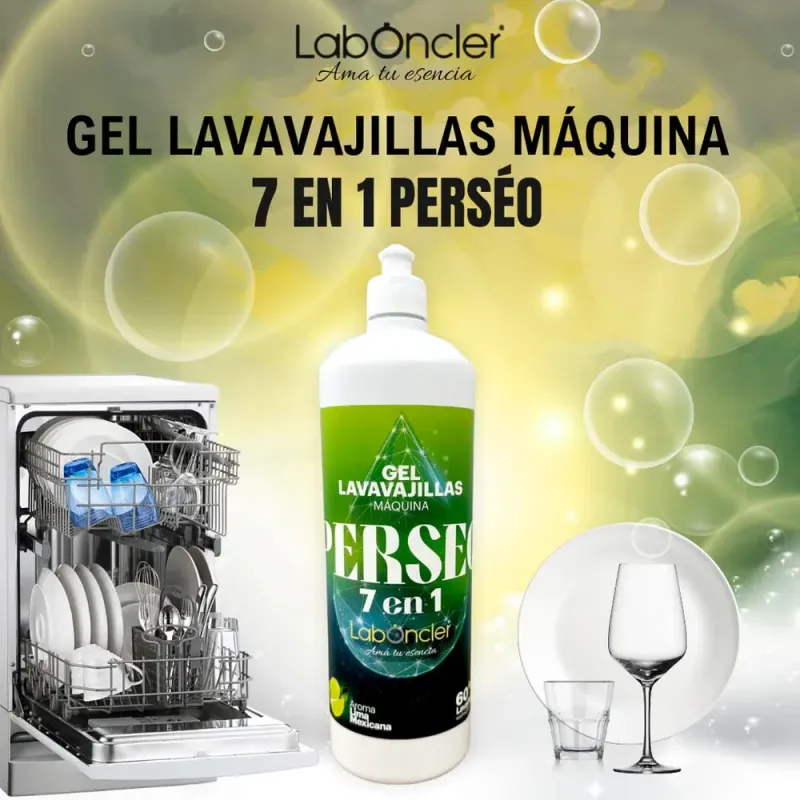 Perséo Lavavajillas Máquina en Gel 1,2kg