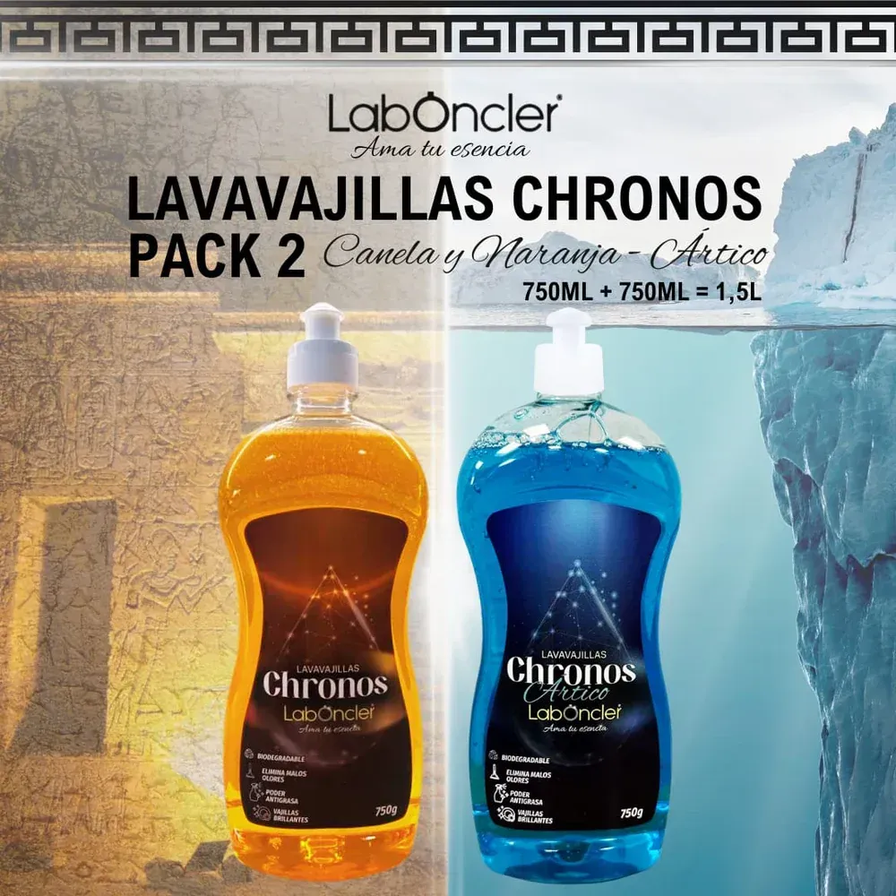 Lavavajillas Manual Chronos (Pack de 2 Unidades)