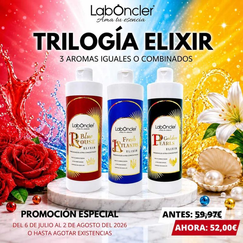 TRIO FREGASUELOS ELIXIR AROMAS A ELEGIR (iguales o combinados) TRIO FREGASUELOS ELIXIR AROMAS A ELEGIR (iguales o combinados)