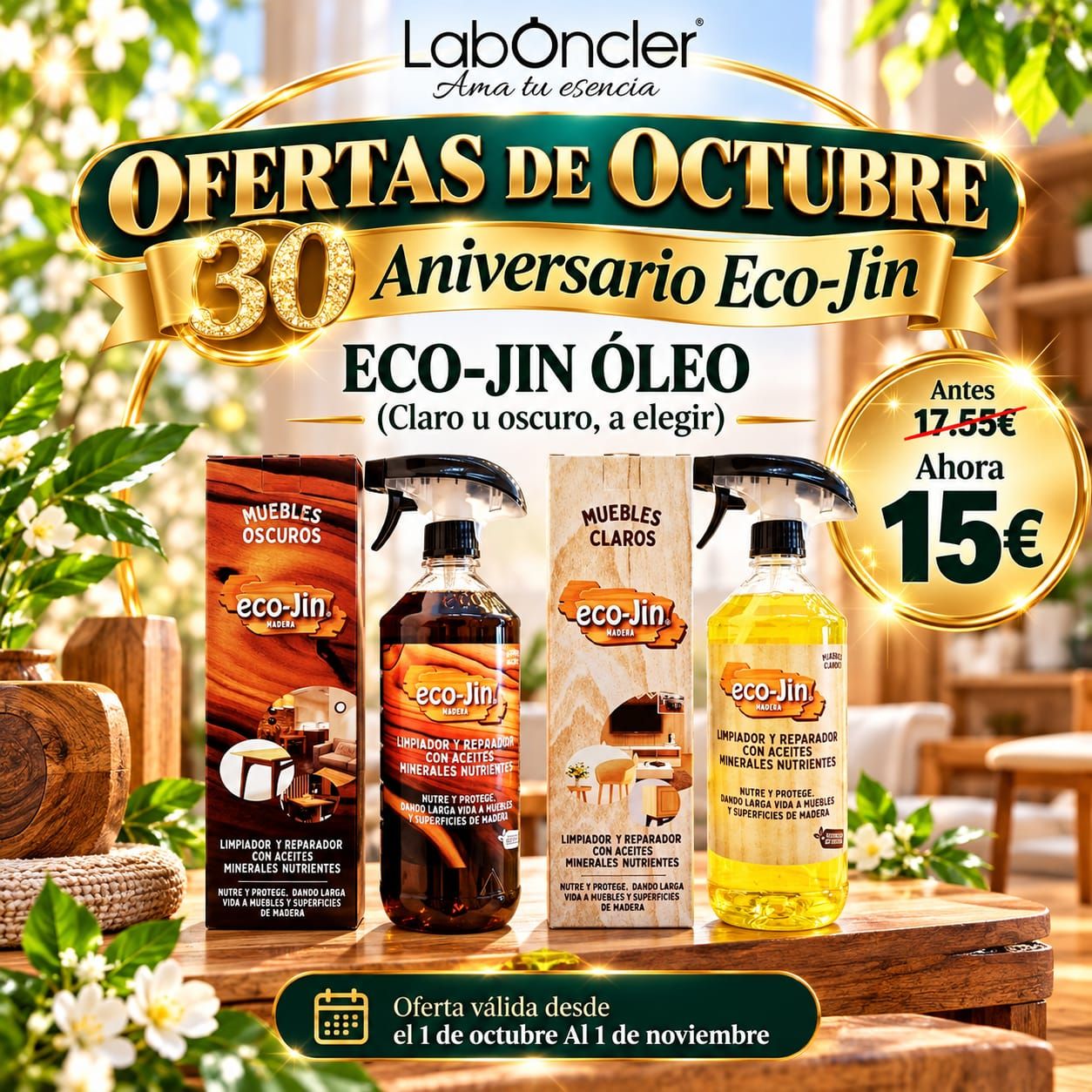 EcoJin Óleo a elegir