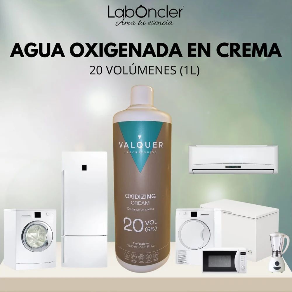 CREMA OXIDANTE 20 VOL - 6% - 1 Litro CREMA OXIDANTE 20 VOL - 6% - 1 Litro