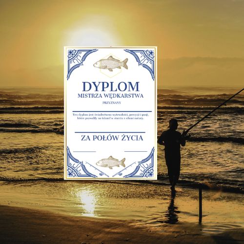 Dyplom Wędkarski – „Mistrzowie Wód” (PDF) PAKIET 11