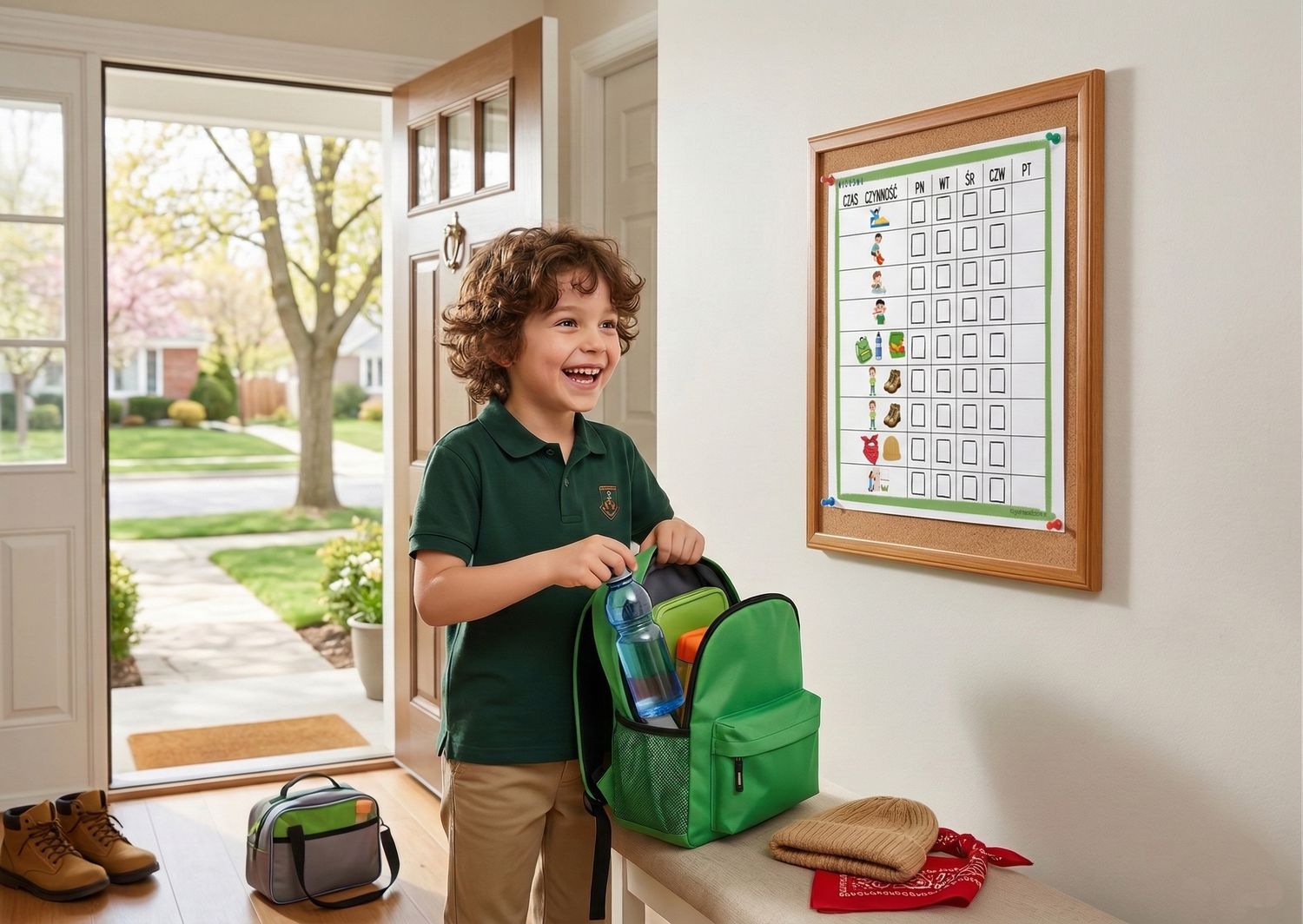 Karty „Gotowi do wyjścia” – Edycja Cztery Pory Roku (chłopcy)