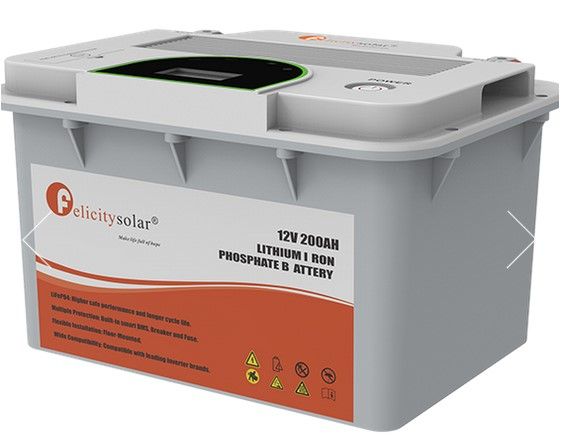 Felicity solar 12V 200Ah lithium battery