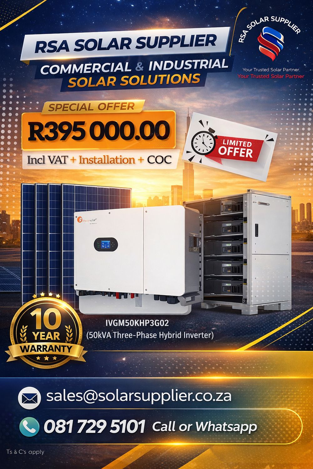 50KW Felicity combo special