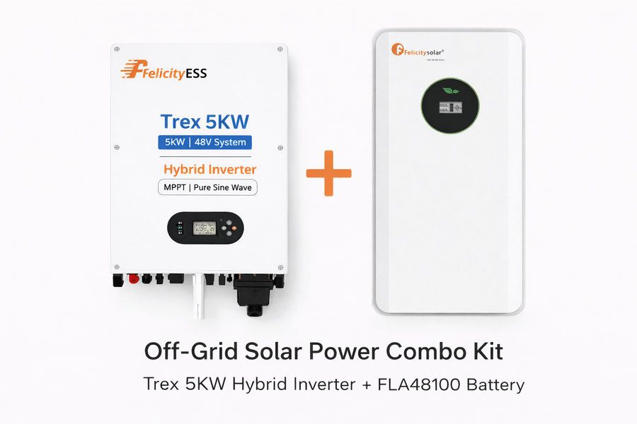 5kW Felicity Solar System for Load Shedding South Africa (Complete Backup Kit)