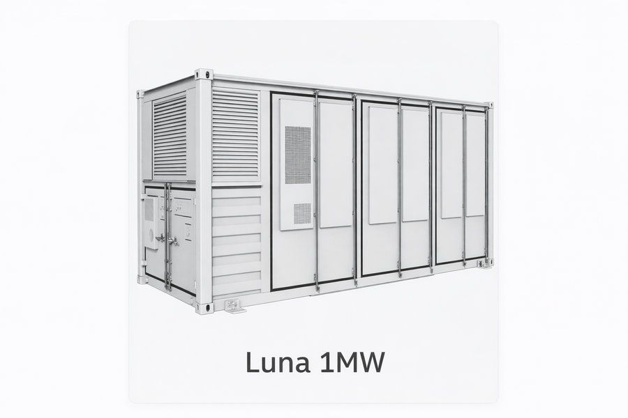 Huawei LUNA Container solar System 2mW+2mWh