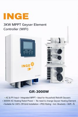 Inge 3KW MPPT Geyser Element Controller (WIFI) (GR-3000W)