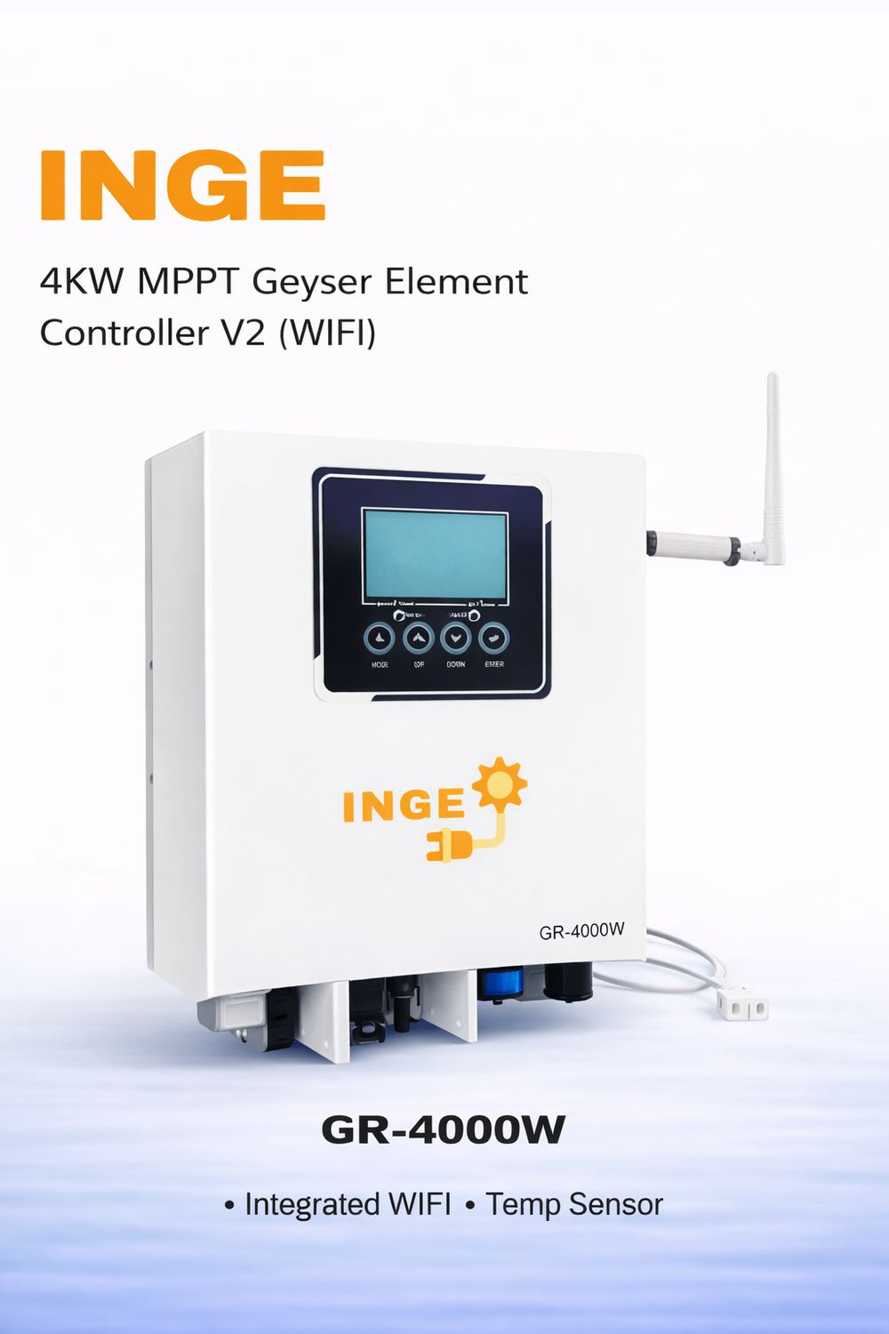 Inge 4KW MPPT Geyser Element Controller V2 (WIFI) (GR-4000W)