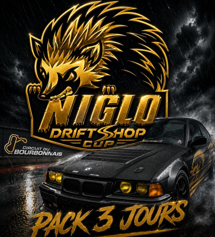 NIGLO's CUP + Roulage 16/17/18 Octobre 2026 ** 3 JOURS **