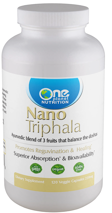 Nano Triphala - 120 Caps - 250mg