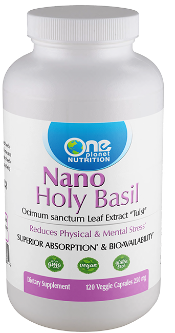 Nano Holy Basil (Tulsi) - 120 Caps - 500mg