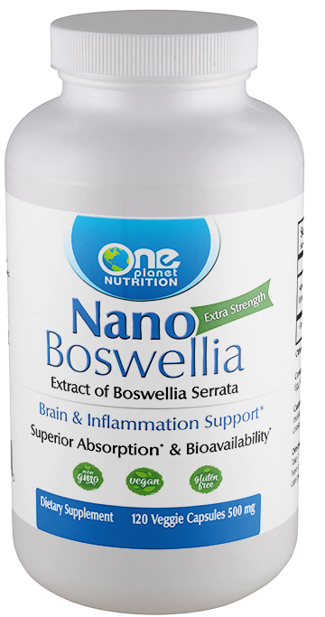 Nano Boswellia (Frankincense) - 120 Caps - 500 mg