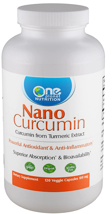 Nano Curcumin - 120 Caps - 100 mg